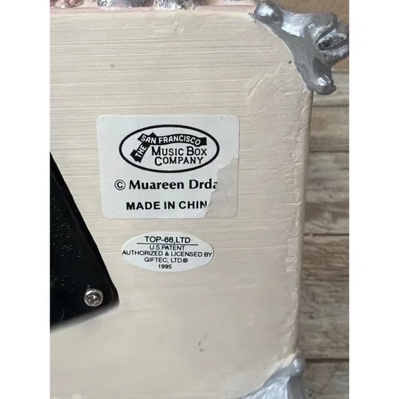 San Francisco Music Box Co Vanessa Carousel Horse Music Box Maureen Drdak Ltd Ed - Picture 6 of 17